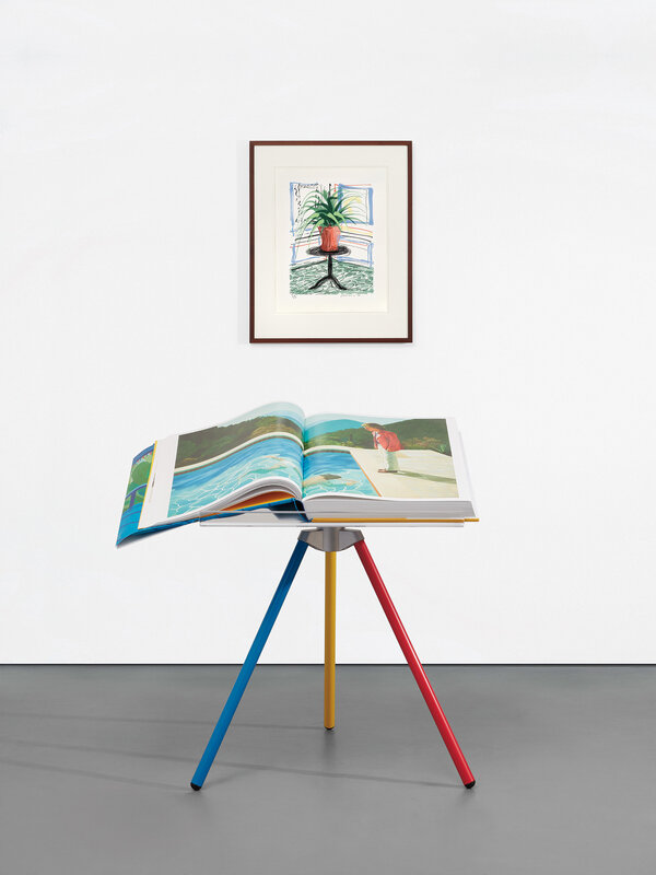 David Hockney, ‘A Bigger Book, Art Edition C’, 2010/2016, Books and Portfolios, IPad drawing in colors, printed on archival paper, with full margins, with the illustrated 680-page chronology book, numbered '0738' (printed), original print portfolio and adjustable book stand designed by Marc Newson, contained in the original cardboard box with label stamp-numbered '0738'., Phillips