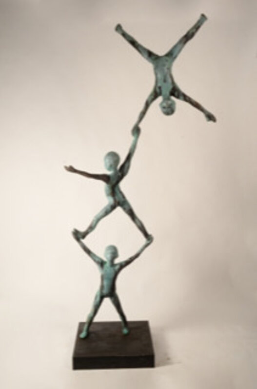 Jesús Curiá, ‘Trio III’, 2017, Sculpture, Bronze, NextStreet Gallery