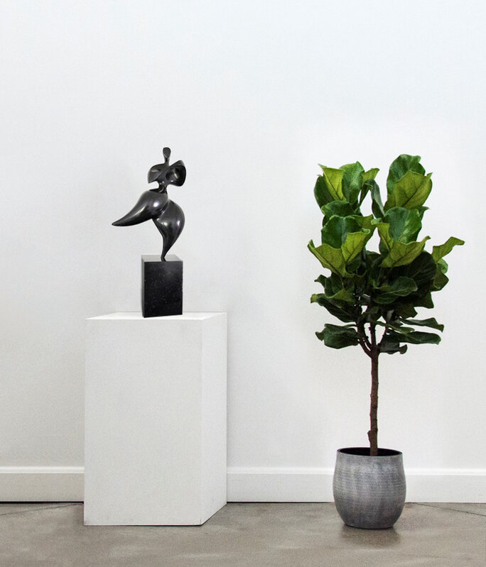 Jeremy Guy, ‘Solstice 6/50 - elegant, female, figurative, engineered granite sculpture’, 2020, Sculpture, Stone, granite, Oeno Gallery