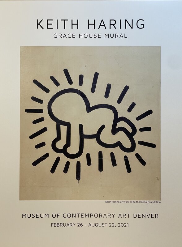 Keith Haring, ‘Keith Haring Grace House Print MCA Denver ’, 2021, Print, Thick heavy stock paper with vibrant inks., New Union Gallery