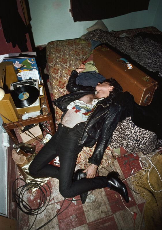 Jim Jocoy, ‘Guy passed out’, 1979, Photography, Archival pigment print, Casemore Gallery