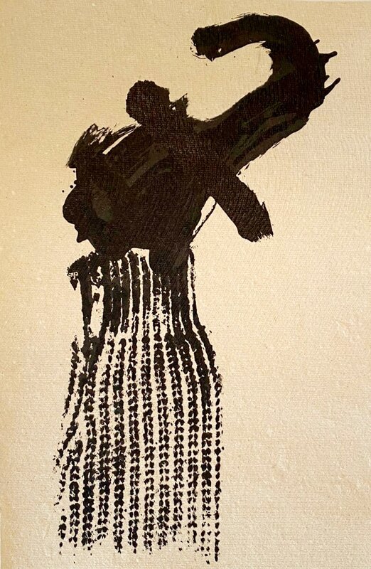 Antoni Tàpies, ‘Llambrec Material’, 1975, Print, Original lithograph on wove paper, Samhart Gallery