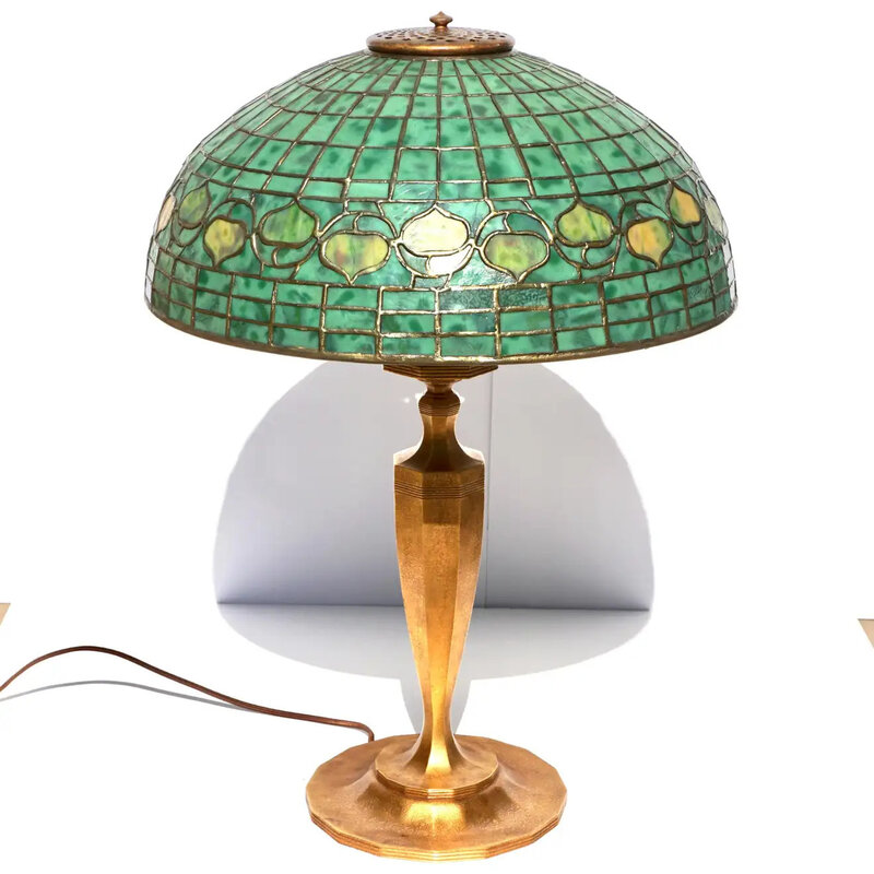 Tiffany Studios, ‘Tiffany Studios Acorn Table Lamp’, 1910, Design/Decorative Art, Glass, Bronze, AVANTIQUES