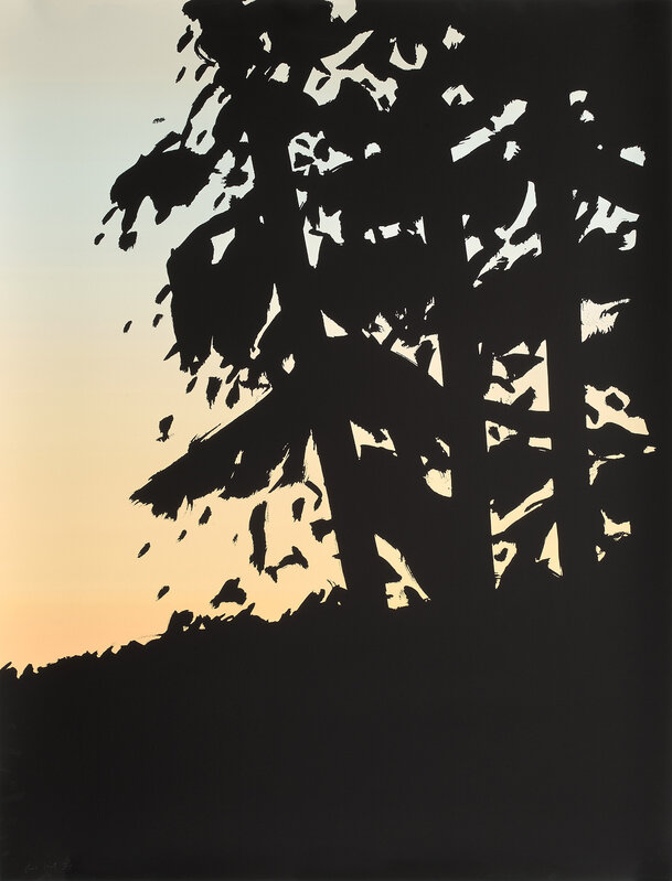 Alex Katz, ‘Sunrise/Sunset’, 2020, Books and Portfolios, The complete set of five archival pigment prints in colours, on Innova Etching Cotton Rag paper, the full sheets., Phillips