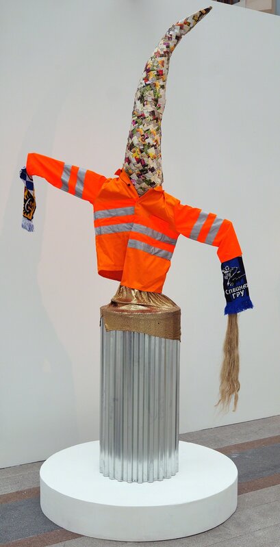 Irina Korina, ‘Scarecrow’, 2014, Sculpture, Fabric, wood, metal, mixed media, XL Projects