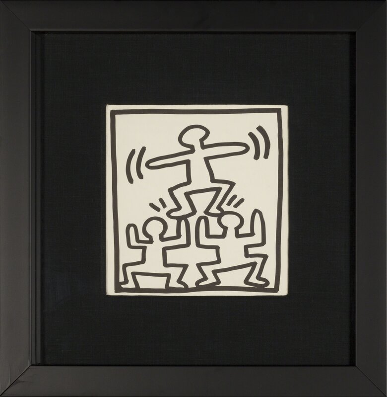 Keith Haring, ‘Untitled’, 1982, Print, Print on papaer, Rudolf Budja Gallery
