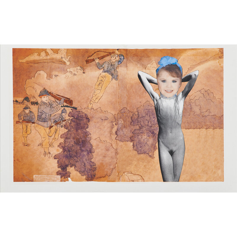 Justin Lieberman, ‘Untitled’, 2003, Mixed Media, Inkjet print with collage, Rago/Wright/LAMA/Toomey & Co.