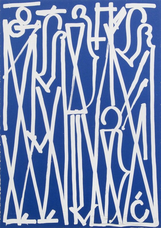 RETNA, ‘El Salvador’, 2014, Print, Screenprint on paper, Julien's Auctions
