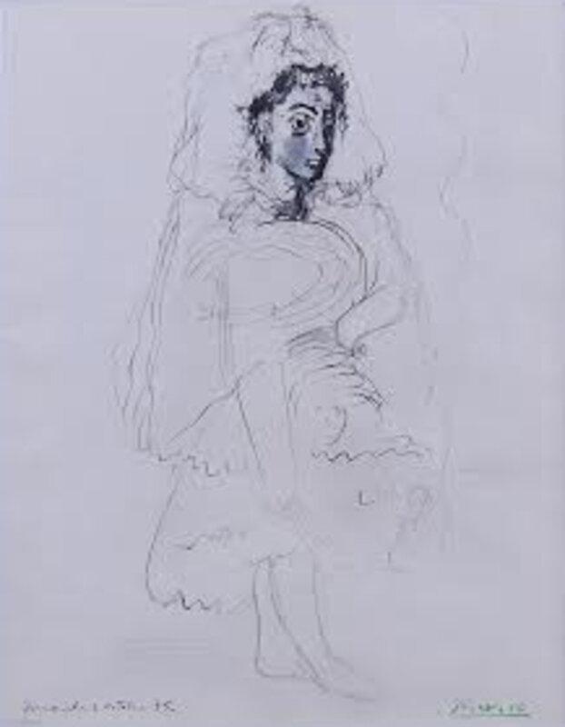 Pablo Picasso, ‘Sem Título’, 1955, Print, Gravura, TNT Arte