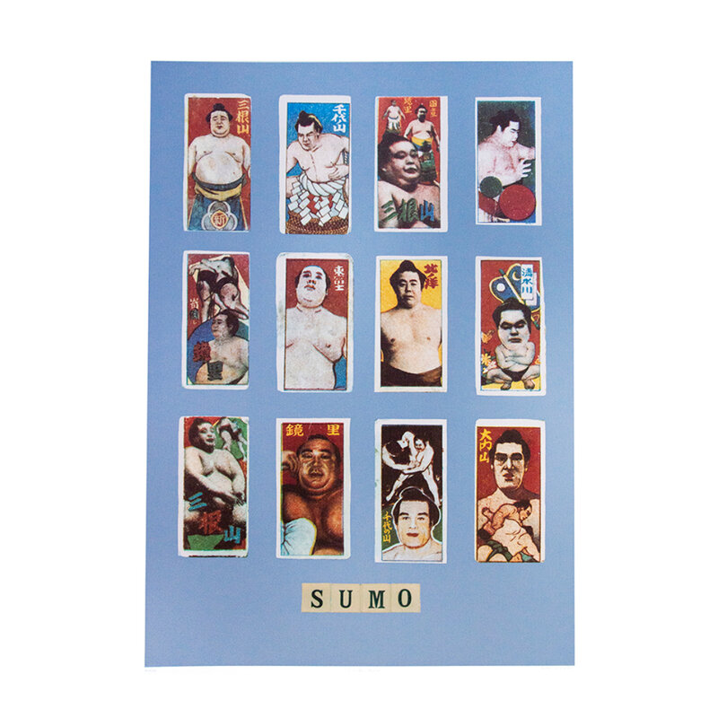 Peter Blake, ‘S is for Sumo, from Alphabet Series’, 1991, Print, Screenprint in colours on wove paper, Shapero Modern