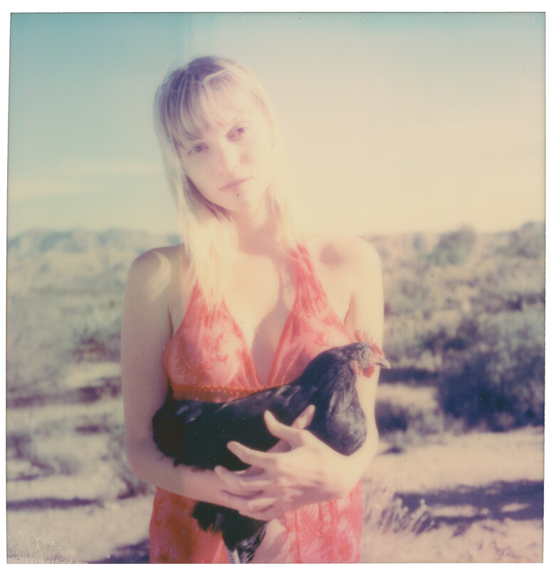 Stefanie Schneider, ‘Penny Lane and Nastasia at Sunset (Chicks and Chicks and sometimes Cocks)’, 2019, Photography, Digital C-Print, based on a Polaroid, Instantdreams