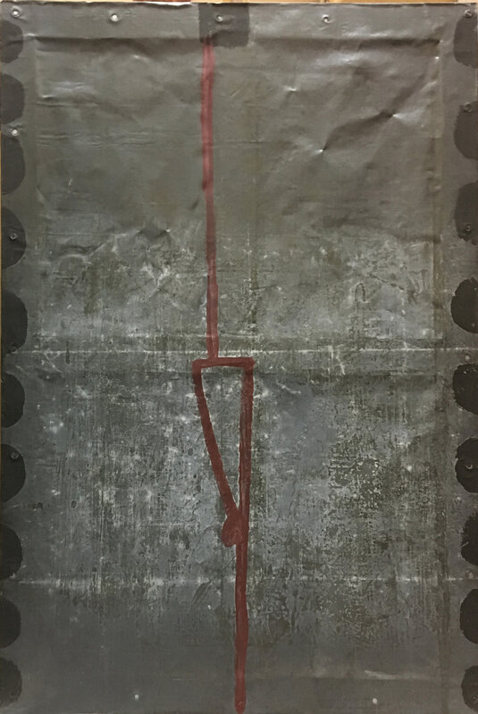 James Brown, ‘Stabat mater XXXIII’, 1988, Painting, Dispersion on lead, Nohra Haime Gallery