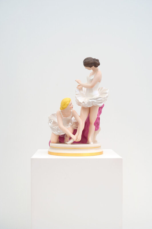 Jeff Koons, ‘Balerinas’, 2016, Sculpture, Polychromed Wood, Visioner