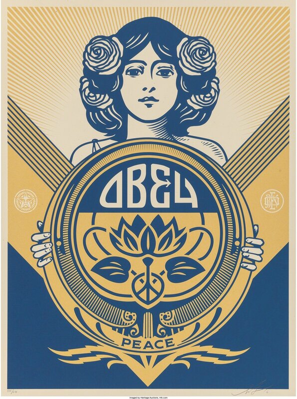 Shepard Fairey, ‘Obey Holiday’, 2016, Print, Screenprint in colors, Heritage Auctions