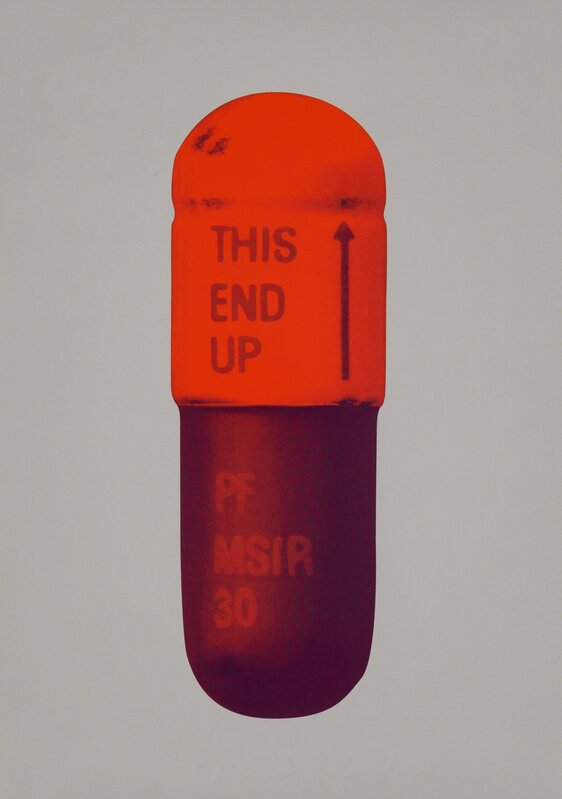 Damien Hirst, ‘The Cure - Battleship Grey/Fizzy Orange/Berry’, 2014, Print, Silkscreen on Somerset Tub Sized 410gsm. Signed and numbered., Paul Stolper Gallery