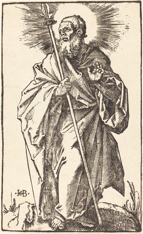 Hans Baldung, ‘Saint Thomas’, 1519, Print, Woodcut, National Gallery of Art, Washington, D.C.