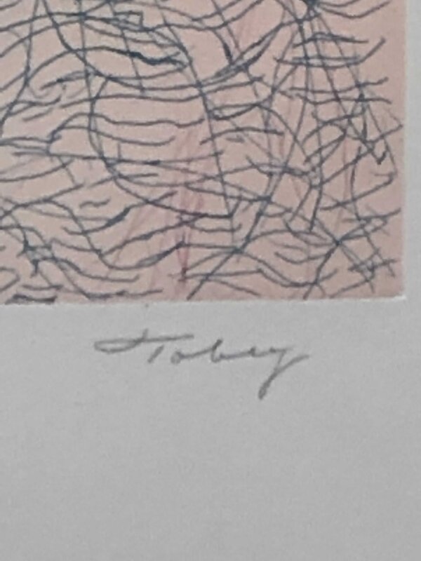 Mark Tobey, ‘Morning Grass’, 1975, Print, Color etching, Anders Wahlstedt Fine Art