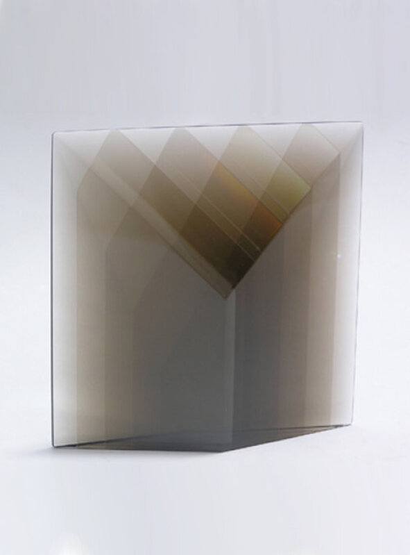 Yukako Kojima, ‘Brown Tone Window ’, ca. 2017, Sculpture, Laminated Sheet Glass, Palette Contemporary Art and Craft