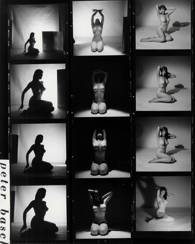 Peter Basch, ‘untitled contact sheet (183 A)’, ca. 1960, Photography, Vintage gelatin silver print, Etherton Gallery