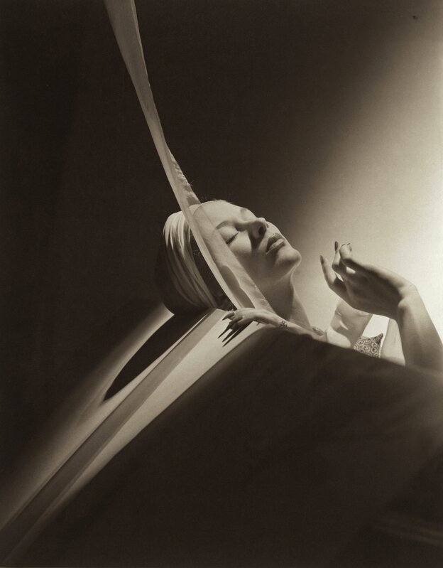 Horst P. Horst, ‘Lisa with Turban’, 1940, Photography, Gelatin silver print, Vogue Archives