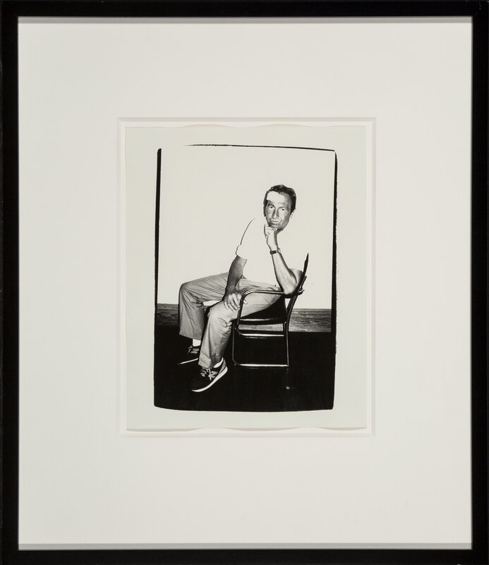 Andy Warhol, ‘Robert Rauschenberg’, 1981, Photography, Gelatin silver, Heritage Auctions