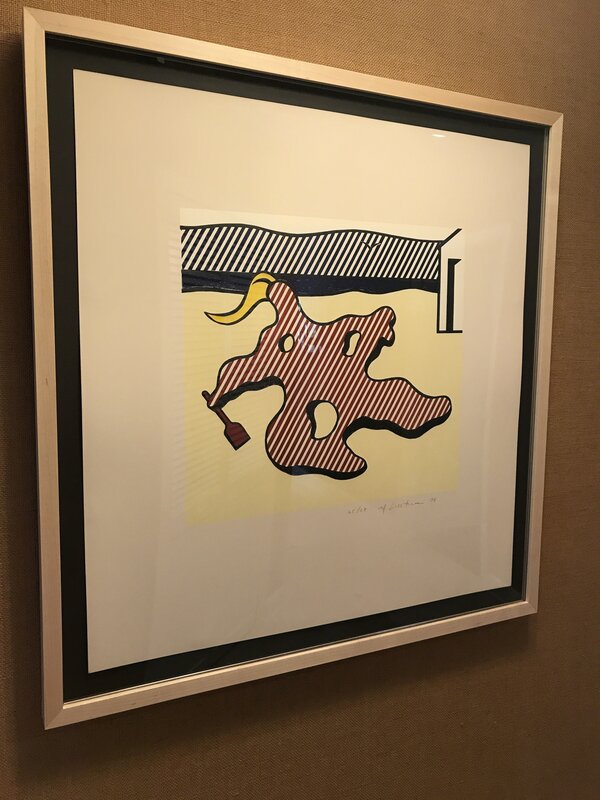 Roy Lichtenstein, ‘Nude on Beach’, 1978, Print, Lithograph on Arches 88 paper, Fine Art Mia