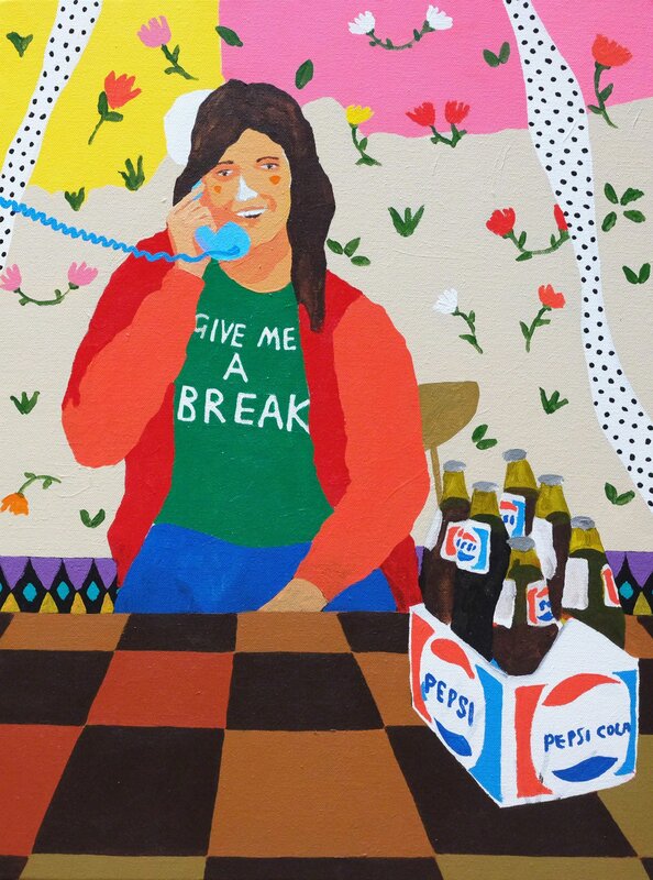 Alan Fears, ‘Making a Call’, 2019, Painting, Acrylic on Canvas, Fears and Kahn