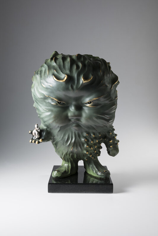 Tsai Weicheng 蔡尉成, ‘Guts 有種’, 2018, Sculpture, Bronze, Rich Art