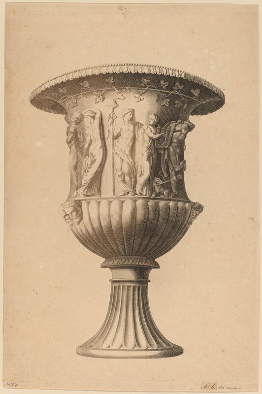 Workshop of Johann Teyler, ‘Grand Vase’, Print, Color etching, National Gallery of Art, Washington, D.C.
