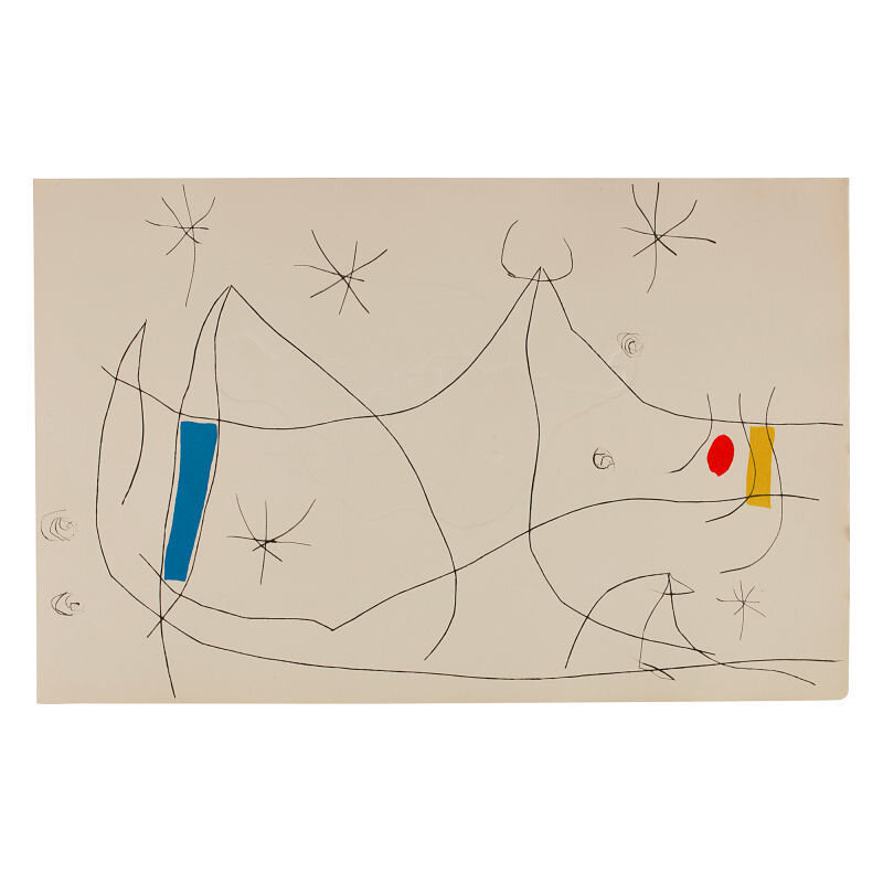 Joan Miró, ‘L'Issue Dérobée 6’, 1974, Print, Drypoint, aquatint & embossing on Arches wove paper, Samhart Gallery