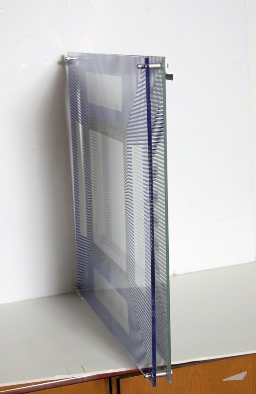 Jesús Rafael Soto, ‘Mirroire d'Artiste’, 2005, Sculpture, Glass and Silkscreened Plexiglas, RoGallery