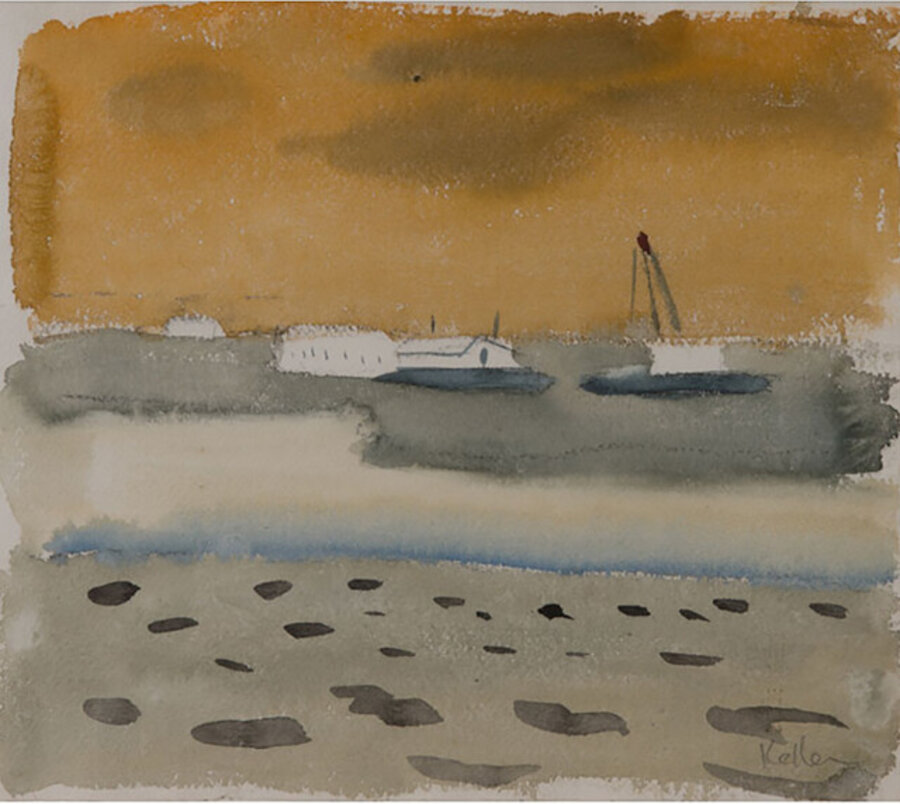 Boats on the Mississippi River