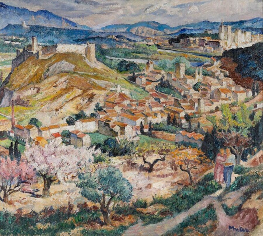 Village de la Provence Avignonnaise