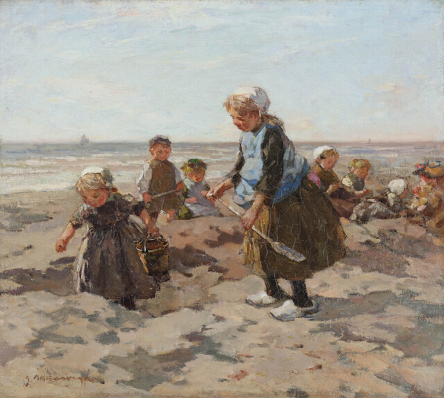 Kids on the beach