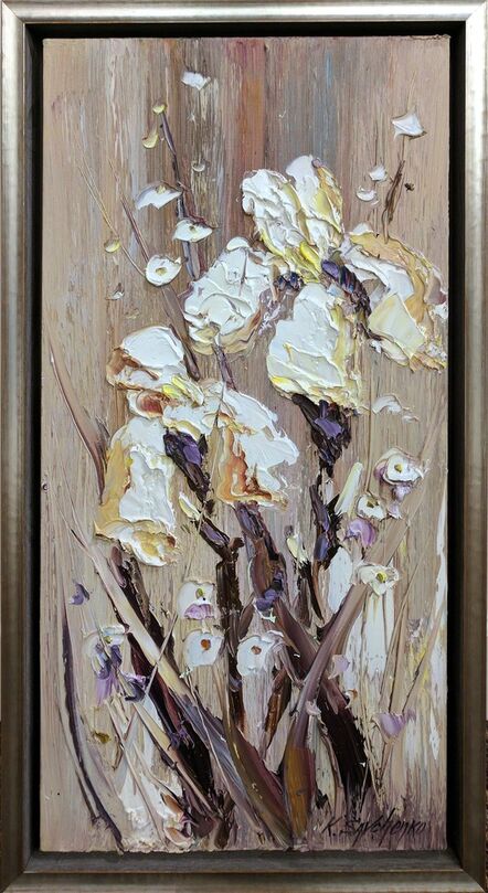 Konstantin Savchenko, ‘Dancing Irises - Framed’, ca. 2017