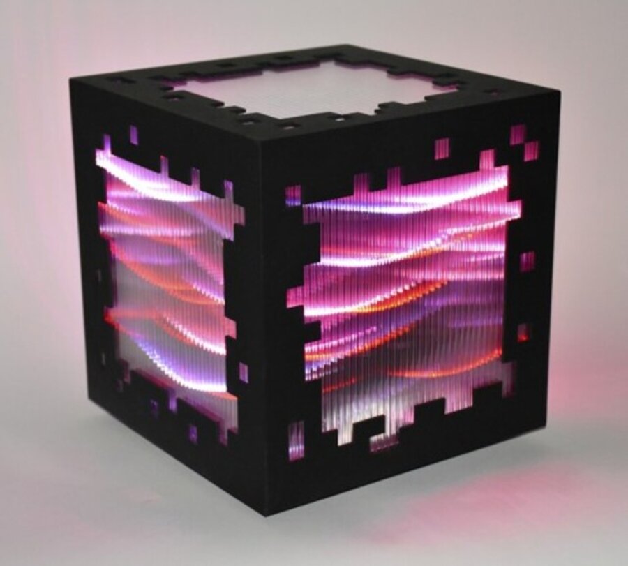 Mini voxels light red