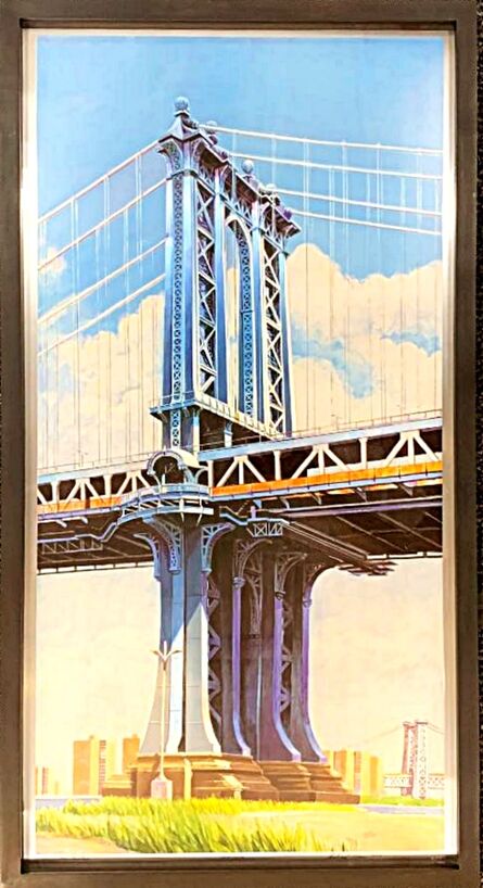 Richard Haas, ‘Manhattan Bridge’, 1999