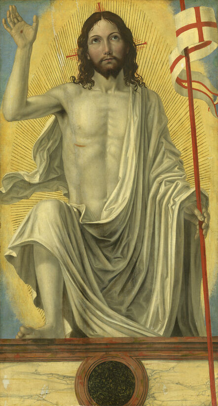 Ambrogio Bergognone, ‘Christ Risen from the Tomb’, ca. 1490