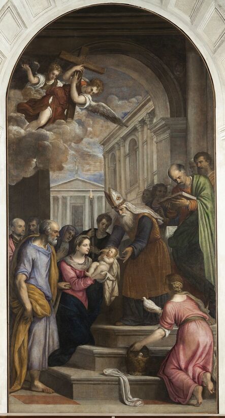 Jacopo Palma il Giovane, ‘Presentation of Jesus to the Temple’, 1565