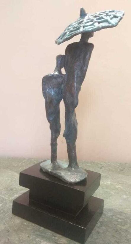 Tushar Kanti Das Roy, ‘Rain-2, Bronze Sculpture by Contemporary Artist “In Stock”’, 2010-2020