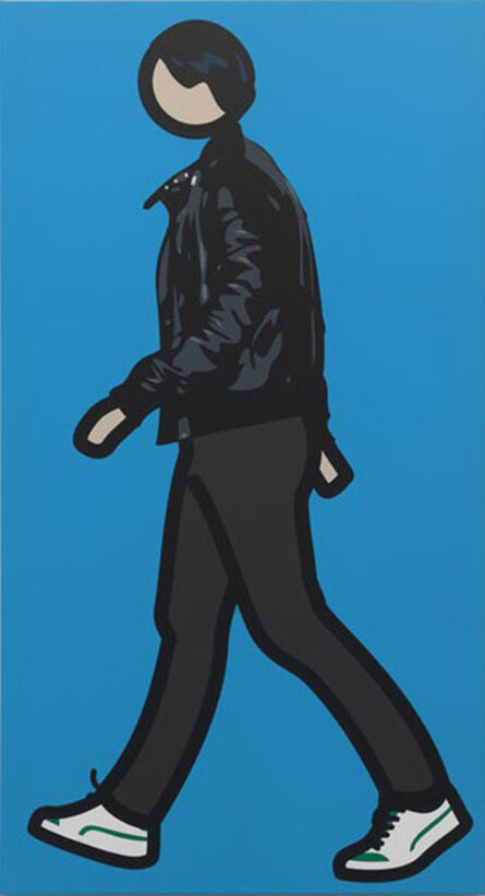 Julian Opie, ‘Robbie walking 1’, 2012