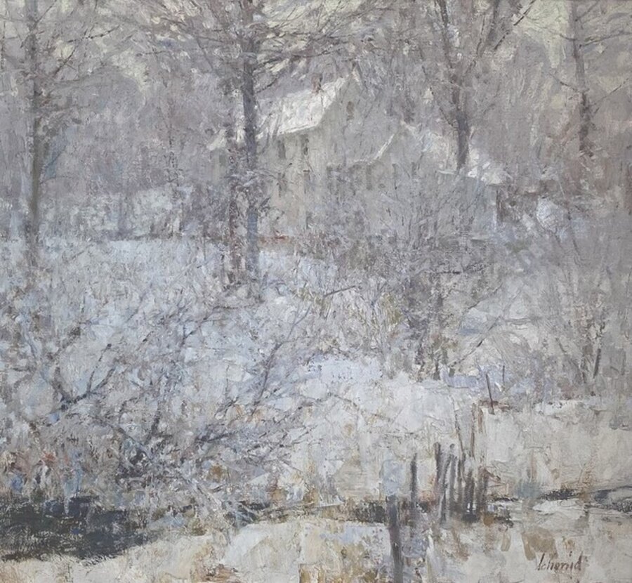 Pulyan House in Snow - Connecticut