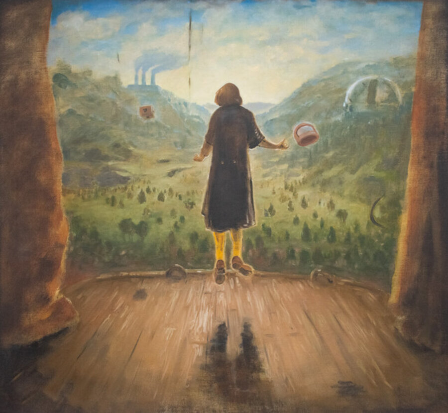 Still From "Wanda vs. Azymetrikah" ("In The Absence of Power There's Myth" Scene)