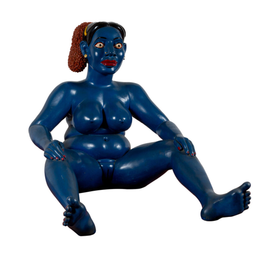 Sitting woman