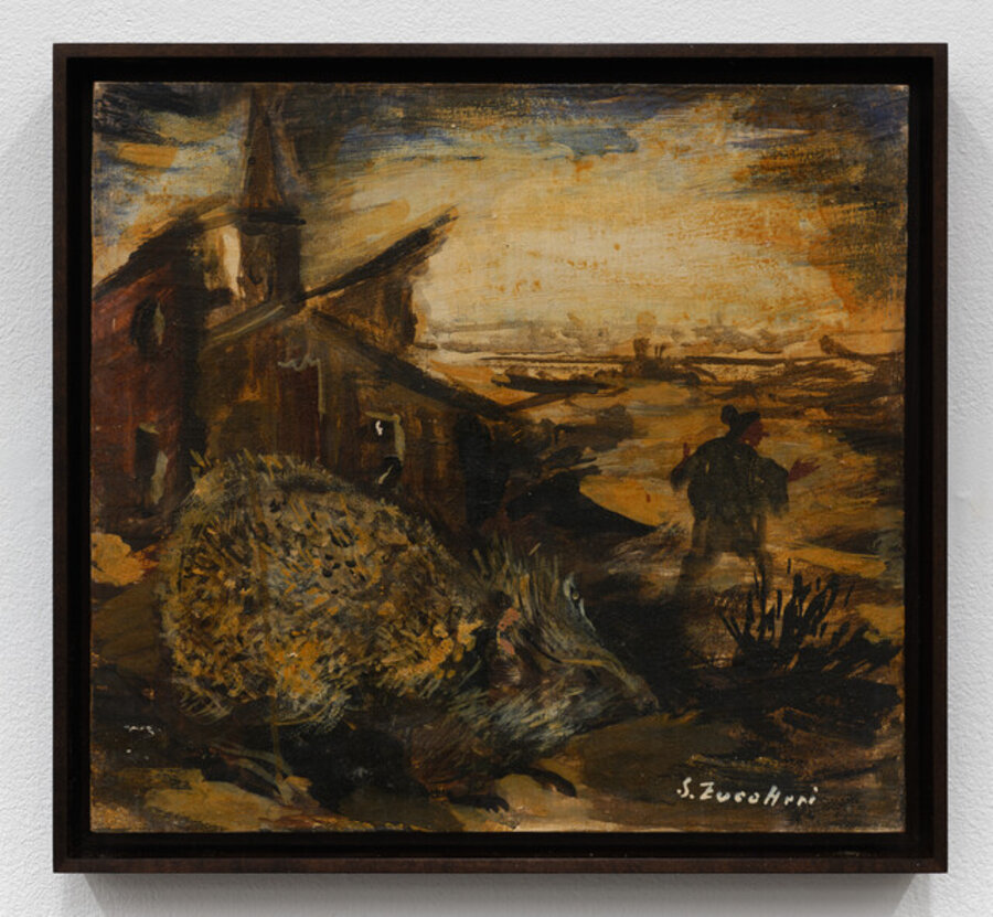 Untitled (Riccio con figura umana)