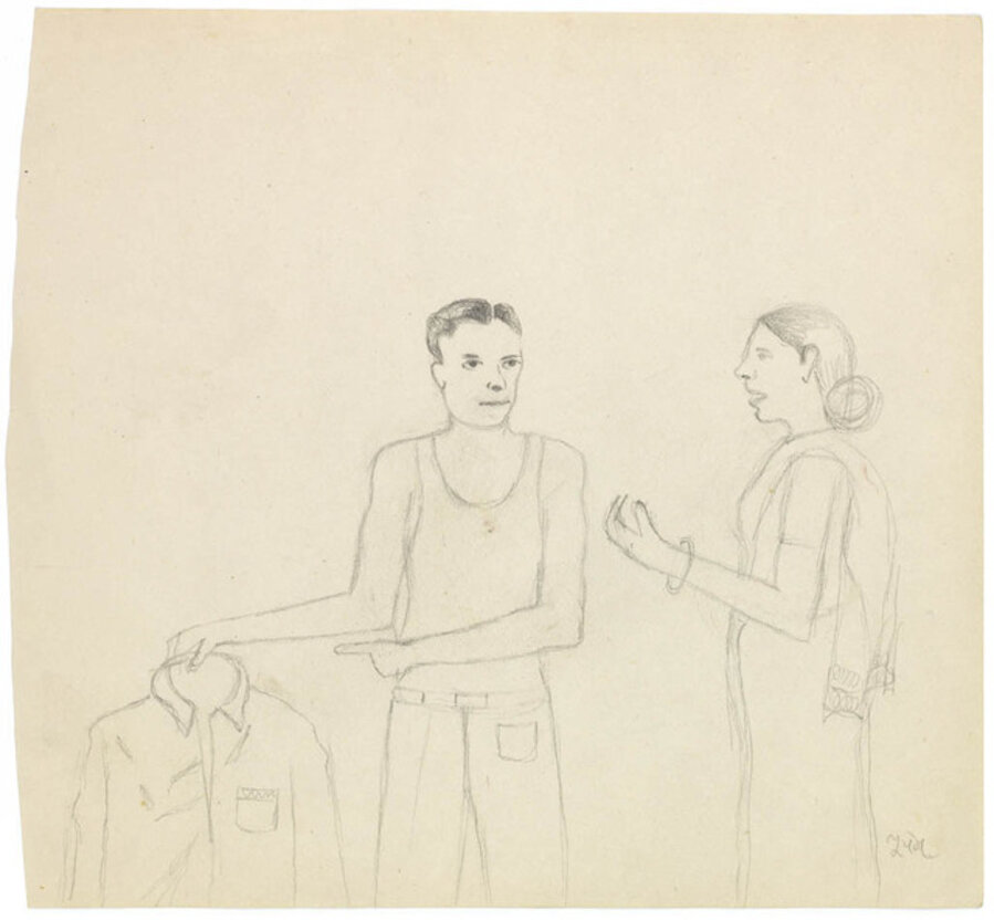 In the Tailor's Shop