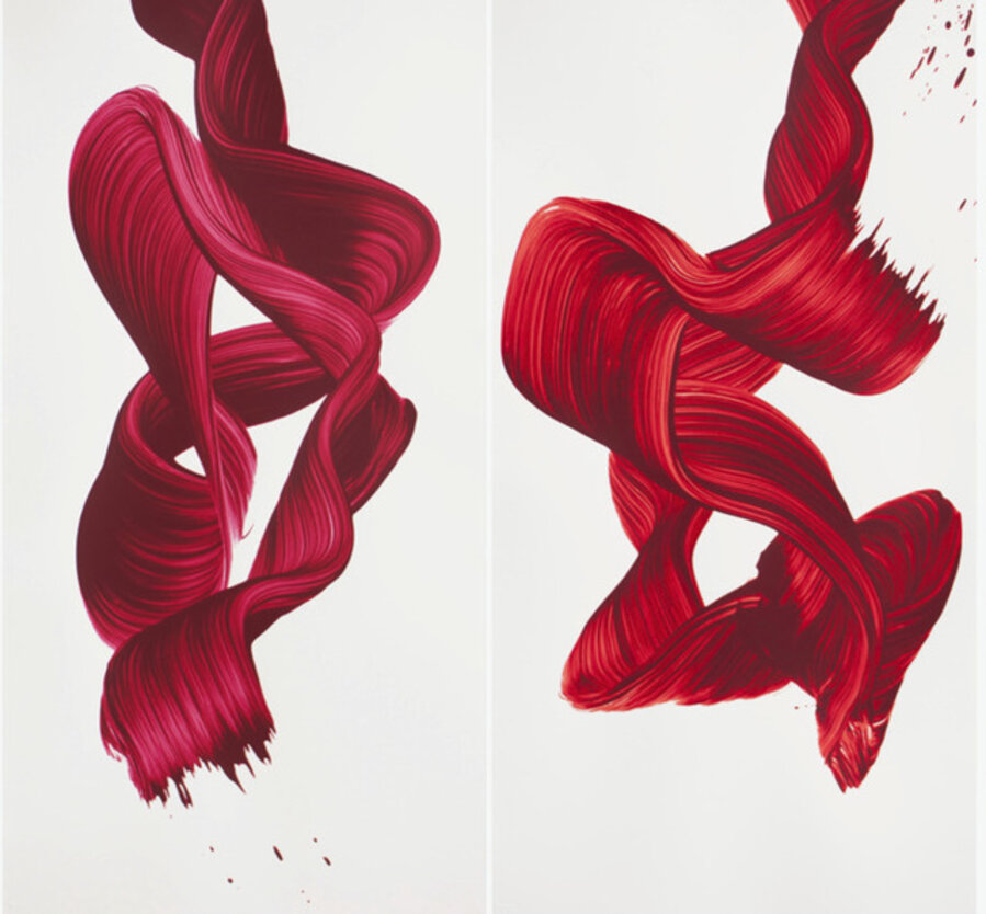 In Three Words diptych