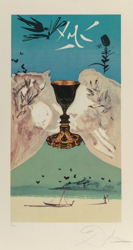 Salvador Dalí, ‘Ace of Cups, from Lyle Stuart Tarot Prints’, 1978