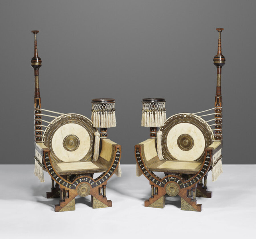 A pair of thrones