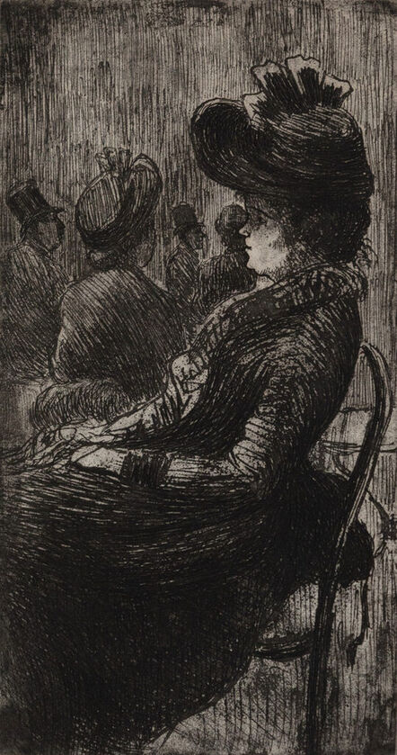 Lucien Pissarro, ‘Une Femme Assise’, 20th Century